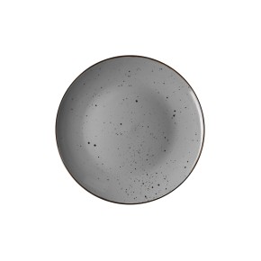 Тарелка Ardesto Bagheria Grey, обеденная 26см, керамика (AR2926GREY)