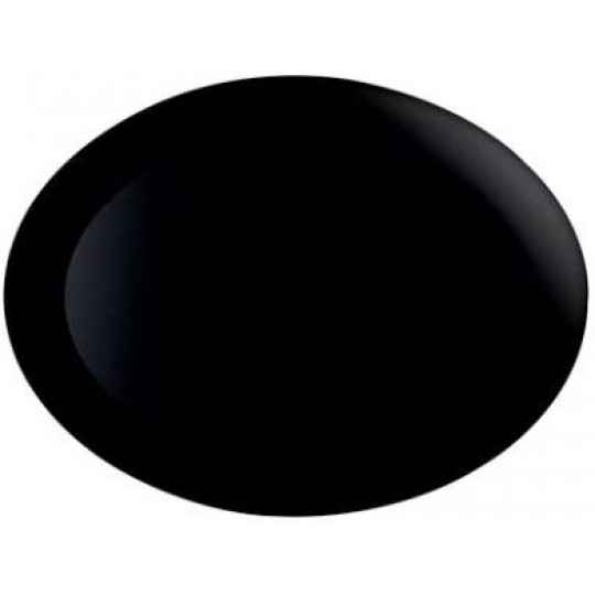 Блюдо LUMINARC DIWALI BLACK овал./33 см (P0866)