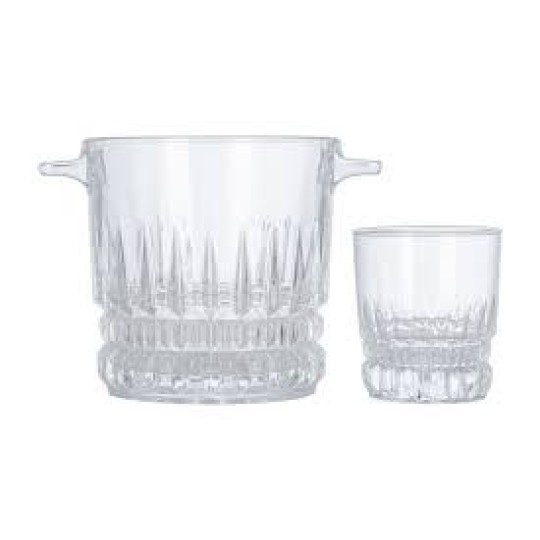 Набори для напоїв LUMINARC IMPERATOR /НАБОР/7 предметів (6 стаканів +1 відро для льоду) (P6008)