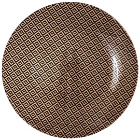 Тарілка круг 10"-25см (Аргайл)(309-1)