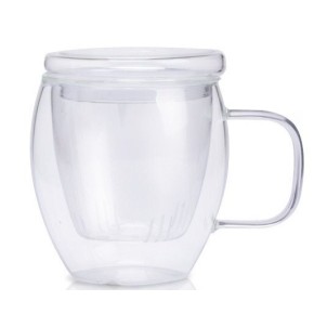 Заварочная чашка со стеклянным ситом 300мл Финестра 201-17
