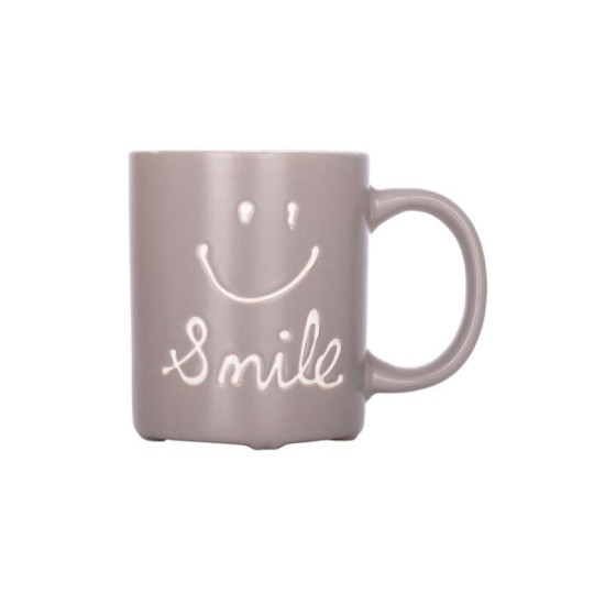 Чашка LIMITED EDITION SMILE 330 мл/ сіра (JH6634-4)