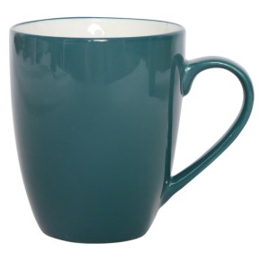 Чашка Бірюзові листя ТМ Vittora 320мл