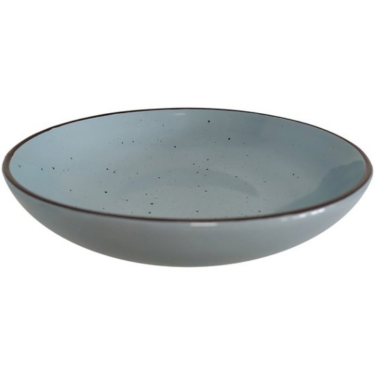 Тарелка суповая LIMITED EDITION TERRA голубая 20 см (YF6002-5)