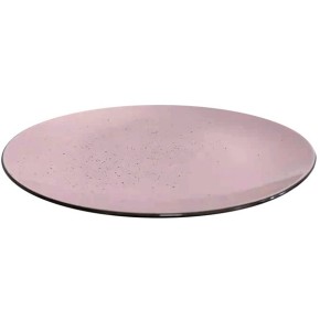 Тарелка обеденная LIMITED EDITION TERRA пудрово-розовая 26,7 см (YF6007-1)