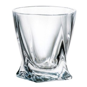 Набор стаканов для виски Bohemia Quadro 340 мл 6 штук (b2k936-99A44)