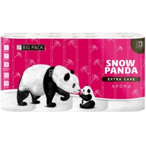 Туалетний папір Сніжна панда EXTRA CARE 16 шт. Aroma 4шар.