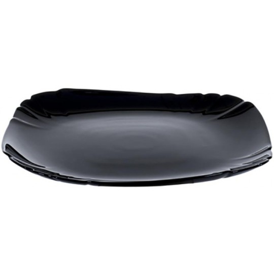 Тарілка Luminarc Lotusia Black десертна квадратна 21см P7062