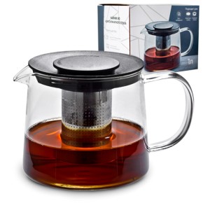 Заварювальний чайник з боросилікатного скла 1000мл Universal (9122)