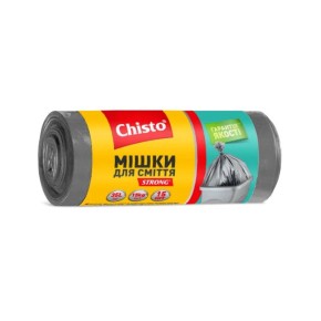 Мішки для сміття Chisto strong 35 л/15 штук дуже міцні