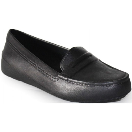 Обувь мокасины женские черные 116500
