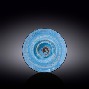 Тарілка Wilmax.Spiral.Blue.глибока 20см,800мл (WL-669622 / A)