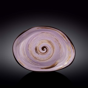 Блюдо Wilmax.Spiral.Lavander. камінь 33х24,5см (WL-669742 / A)