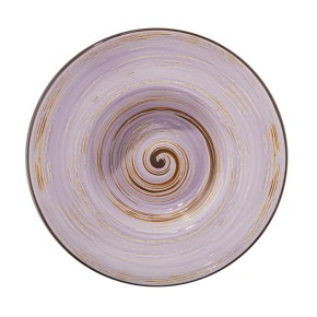 Тарілка Wilmax.Spiral.Lavander. глибока 22,5см,1100мл (WL-669723 / A)