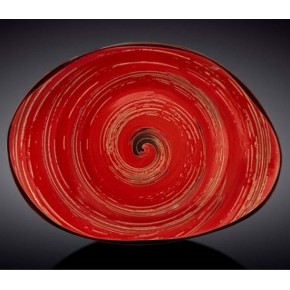 Блюдо Wilmax.Spiral.Red.камінь 33х24,5см (WL-669242 / A)
