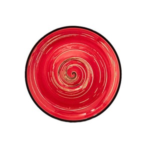 Блюдце Wilmax Spiral Red 15 см (WL-669236/B)