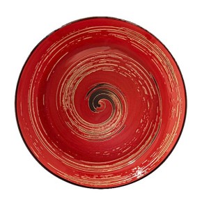 Тарілка Wilmax.Spiral.Red. кругла 23см (WL-669213 / A)