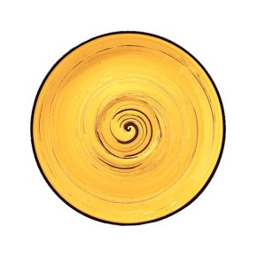 Блюдце Wilmax.Spiral.Yellow. 15см (WL-669436 / B)