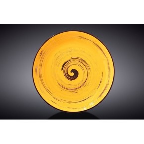 Тарелка десертная Wilmax Spiral Yellow 20.5 см (WL-669412/A)