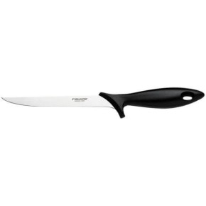 Кухонный нож Fiskars Essential филейный 18 см Black 1023777