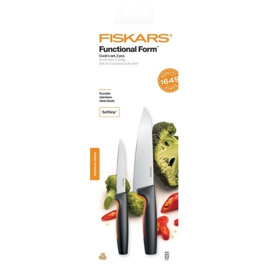 Набір кухонних ножів Fiskars Functional Form ™ 2 шт 1057557