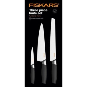 Набір ножів Fiskars Functional Form Plus 3 шт 1016006