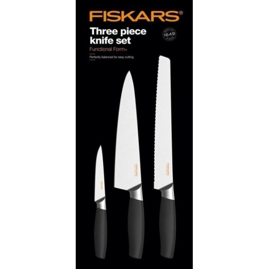 Набір ножів Fiskars Functional Form Plus 3 штуки 1016006