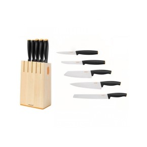 Набор 5 ножей в блоке Fiskars Functional Form 1014211