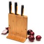 Набір кухонних ножів з бамбуковим блоком Fiskars Functional Form ™ 3 шт 1057553