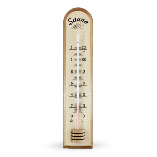 Термометр для сауни, Матеріал - дерево (300711)