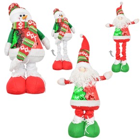 Новогодняя фигура "Santa Snowman" 50 см 6396-4 (MPH028954)
