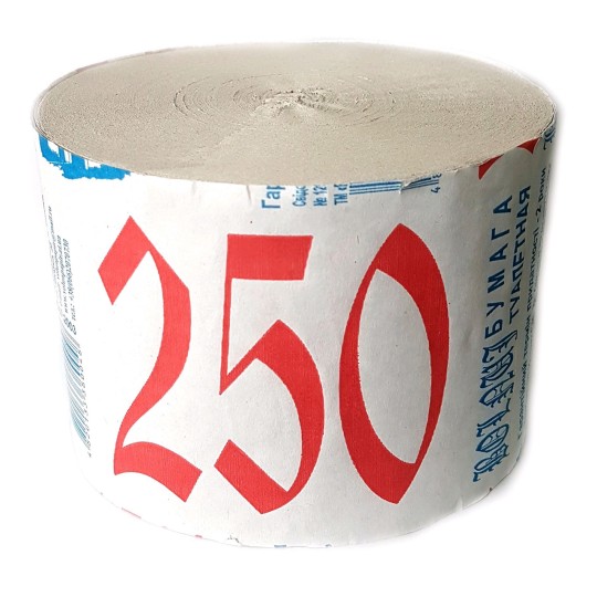Туалетний папір тм "Волинь" 250(24)