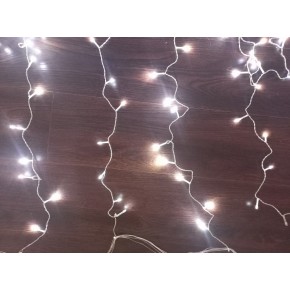 Электрогирлянда светодиодная - штора, белый цвет, 240 LED, 3Мх2М, 220V, 14,4W (BPNY) (BPNY-01074) (116019)