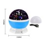 Міні-проектор "Зоряне небо", місяць та зорі, ротаційний, USB/4хААА (BPNY) (BPNY-01083) (116070)