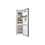 Холодильник з нижньою морозильною камерою ARDESTO DNF-M378GL200, 201,8 см, 2 дверний, холодний відділ - 256 л, морозильний відділ - 104л, A+, NF, чорний