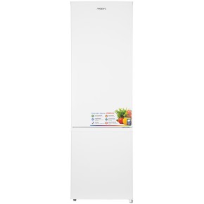 Холодильник з нижньою морозильною камерою ARDESTO DDF-M260W177, 177,3 см, 2 дверний, холодний відділ - 198 л, морозильний відділ - 62 л, A+, ST, білий