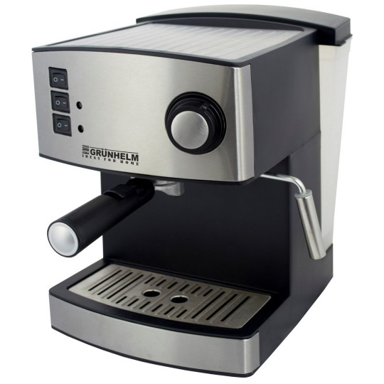 Эспрессо кофеварка GEC15 850Вт,15 БАР (GRUNHELM) (78812)