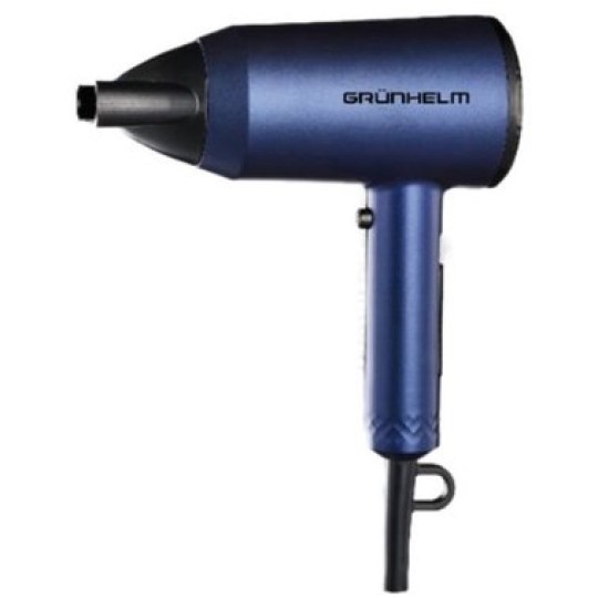 Фен для сушки волос GHD-3287I 2000Вт, 2 скорости, 2 режима тепла, ионизация (GRUNHELM)
