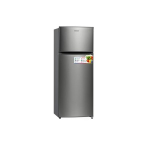 Холодильник з верхньою морозильною камерою ARDESTO DTF-M212X143, 143см, 2 двері, Холодильний відділ - 164л, Морозильний відділ - 40л, A+, ST, Нержавіюча сталь