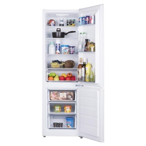 Холодильник з нижньою морозильною камерою ARDESTO DDF-M267W180, 180см, 2 двері, Холодильний відділ - 189л, Морозильний відділ - 71л, A+, ST, Білий