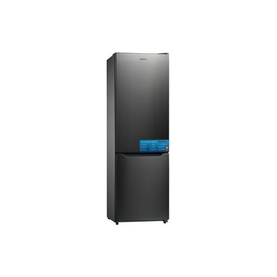 Холодильник с нижней морозильной камерой ARDESTO DNF-M295X188, 188см, 2 двери, Холодильный отдел - 219л, Морозильный отдел - 76л, A+, NF, Черный
