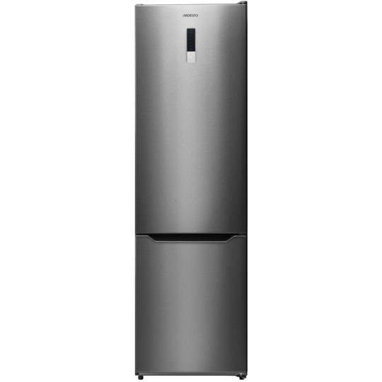 Холодильник з нижньою морозильною камерою ARDESTO DNF-M326X200, 201см, 2 двері, Холодильний відділ - 245л, Морозильний відділ - 76л, A++, NF, Нержавіюча сталь