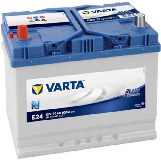 Аккумулятор VARTA BLUE DYNAMIC 570413063 Е24 (70а/ч) J