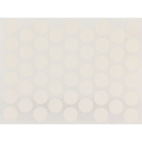 Заглушка самоклеюча на мініфікс біла кірка 1110 (1200) шт (12505)