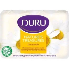 Мыло Duru nature`s Treasures с экстрактом ромашки 4х75г