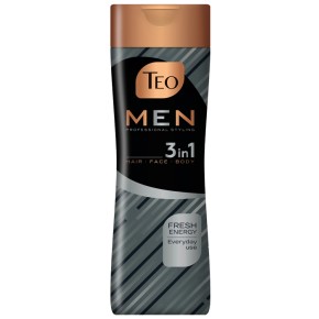 Шампунь Teo для волосся beauty 3in1 men fresh 350 мл