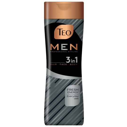 Шампунь Teo для волос beauty 3in1 men fresh 350 мл