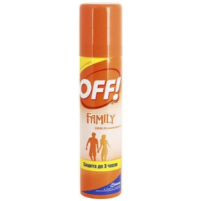 Аерозоль ОFF! Family проти комарів 100 мл