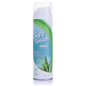 Гель ARKO д/гоління 200 жін.Soft Touch Sensitive Skin