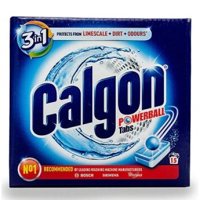 Таблетки CALGON 3-в-1 для пральної машини 15 штук